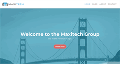 Desktop Screenshot of maxitech.com