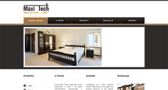Desktop Screenshot of maxitech.pl